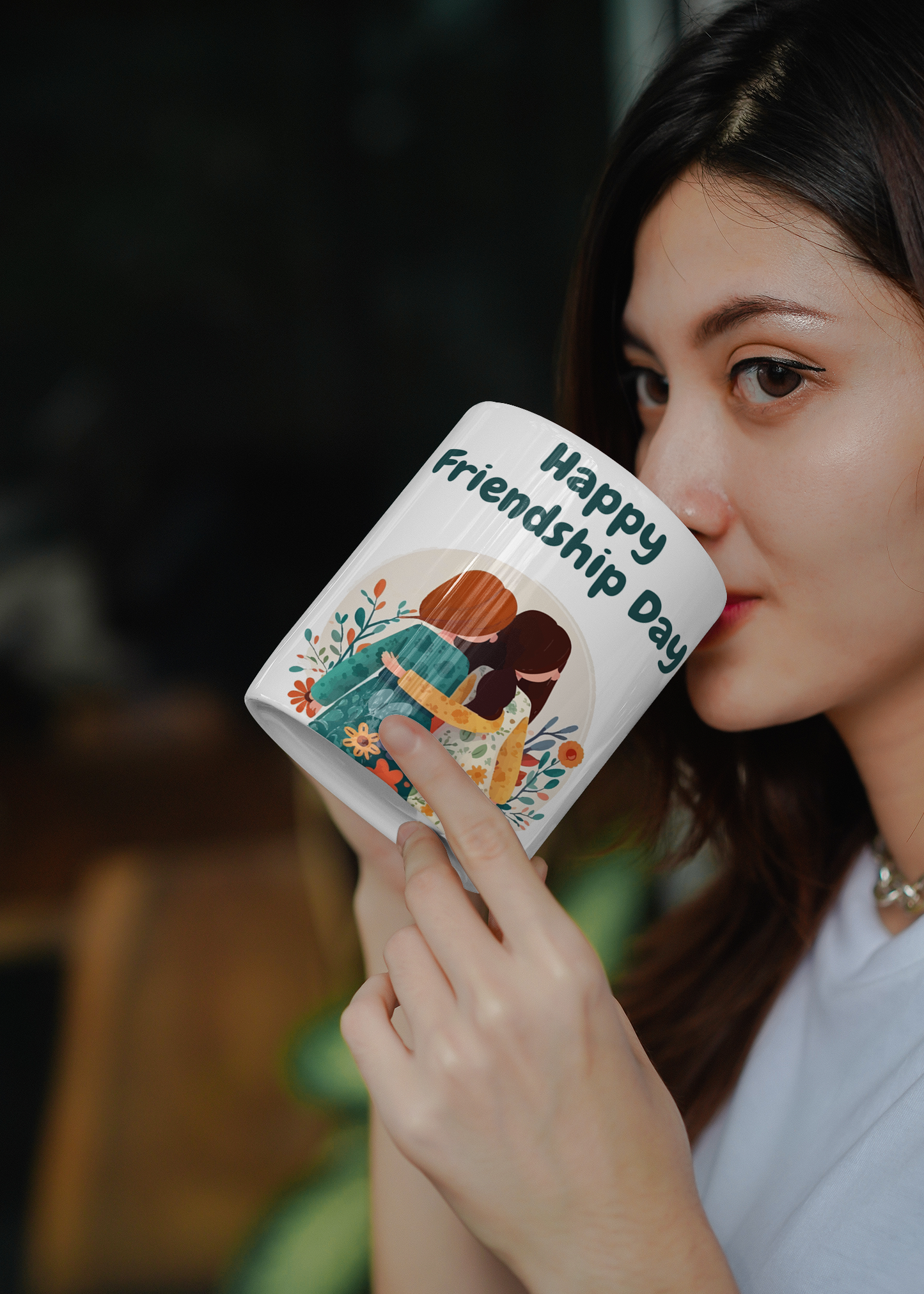 Friendship Day Coffee Mugs (2 Girls)