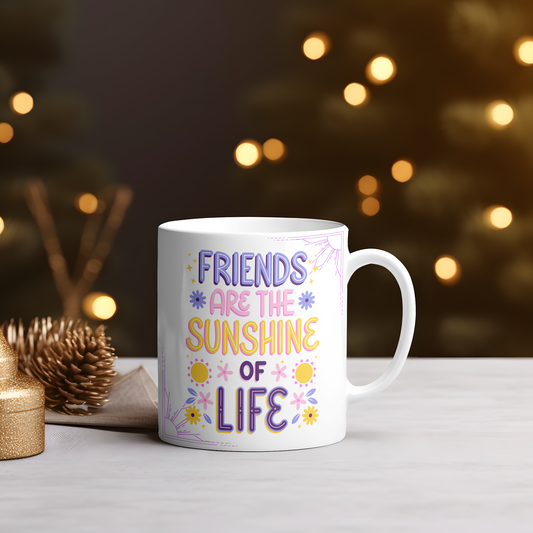Friendship Day Coffee Mugs (Sunshine)