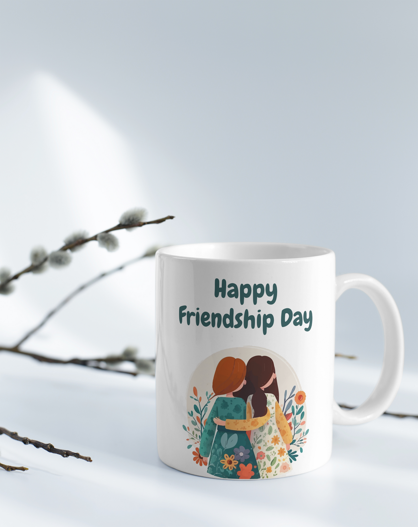 Friendship Day Coffee Mugs (2 Girls)