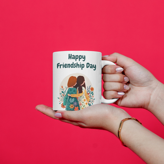 Friendship Day Coffee Mugs (2 Girls)